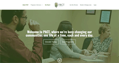 Desktop Screenshot of pactchangeslives.com